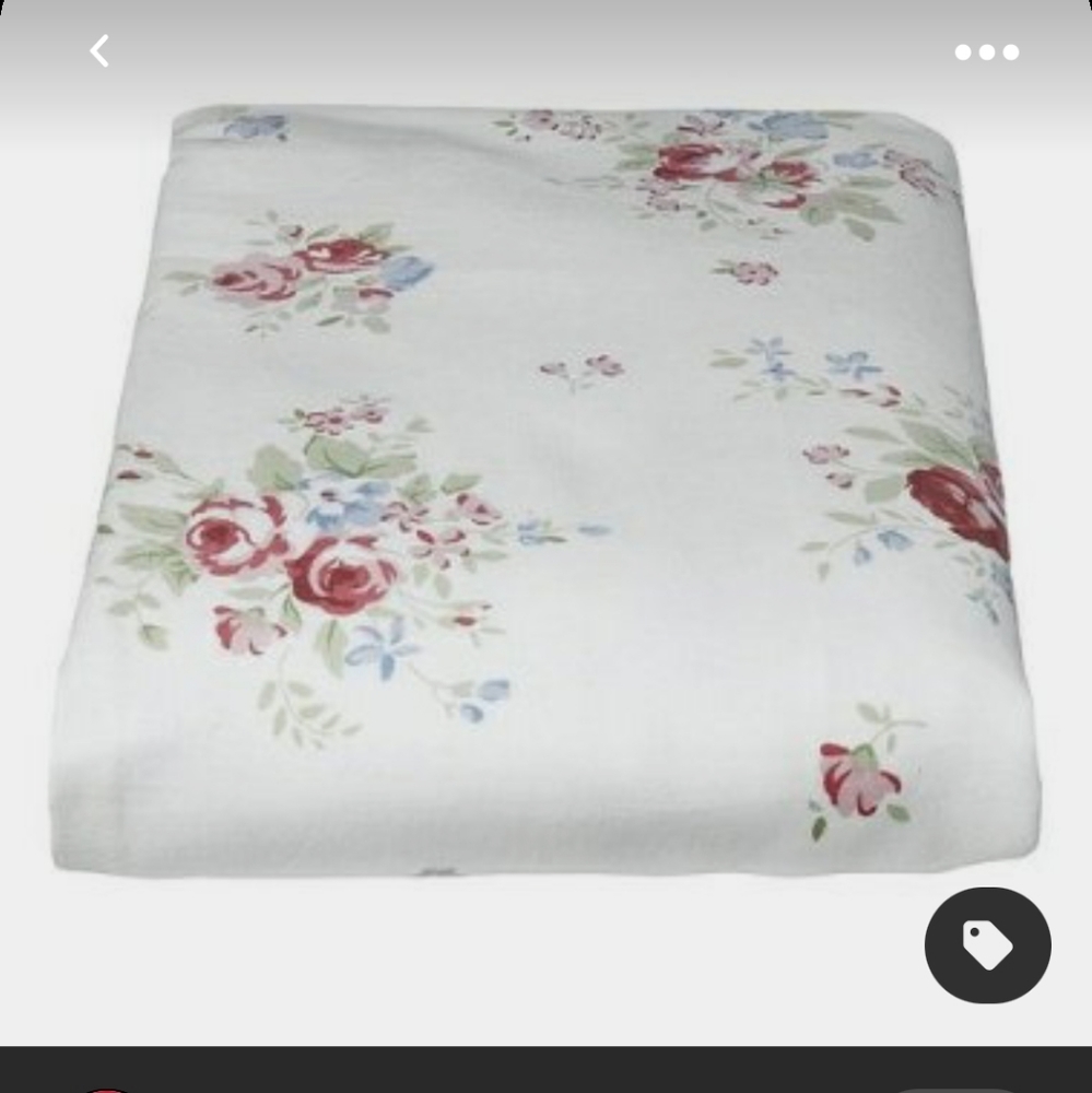 Tiddliwinks cottage fitted crib sheet
